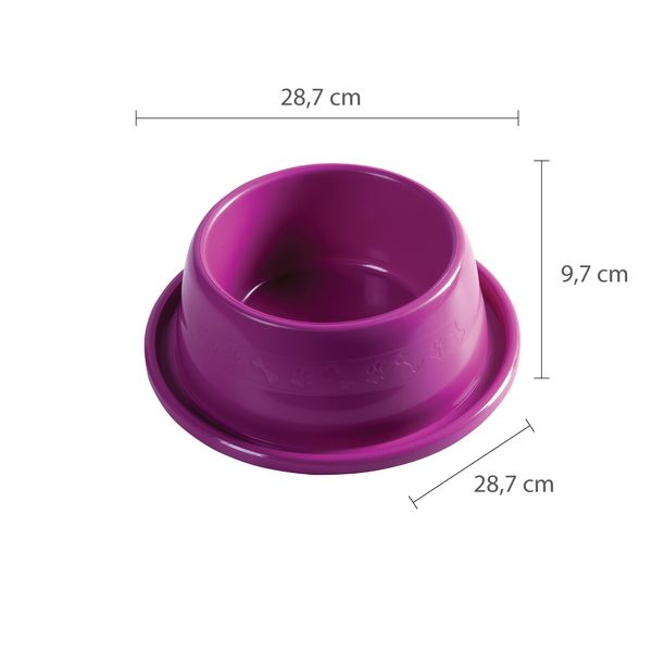Comedouro N° 4 Antiformiga 1900ml Astra Rosa PET