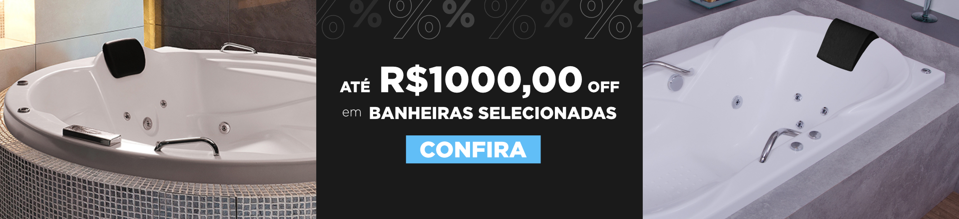 Banheira desconto