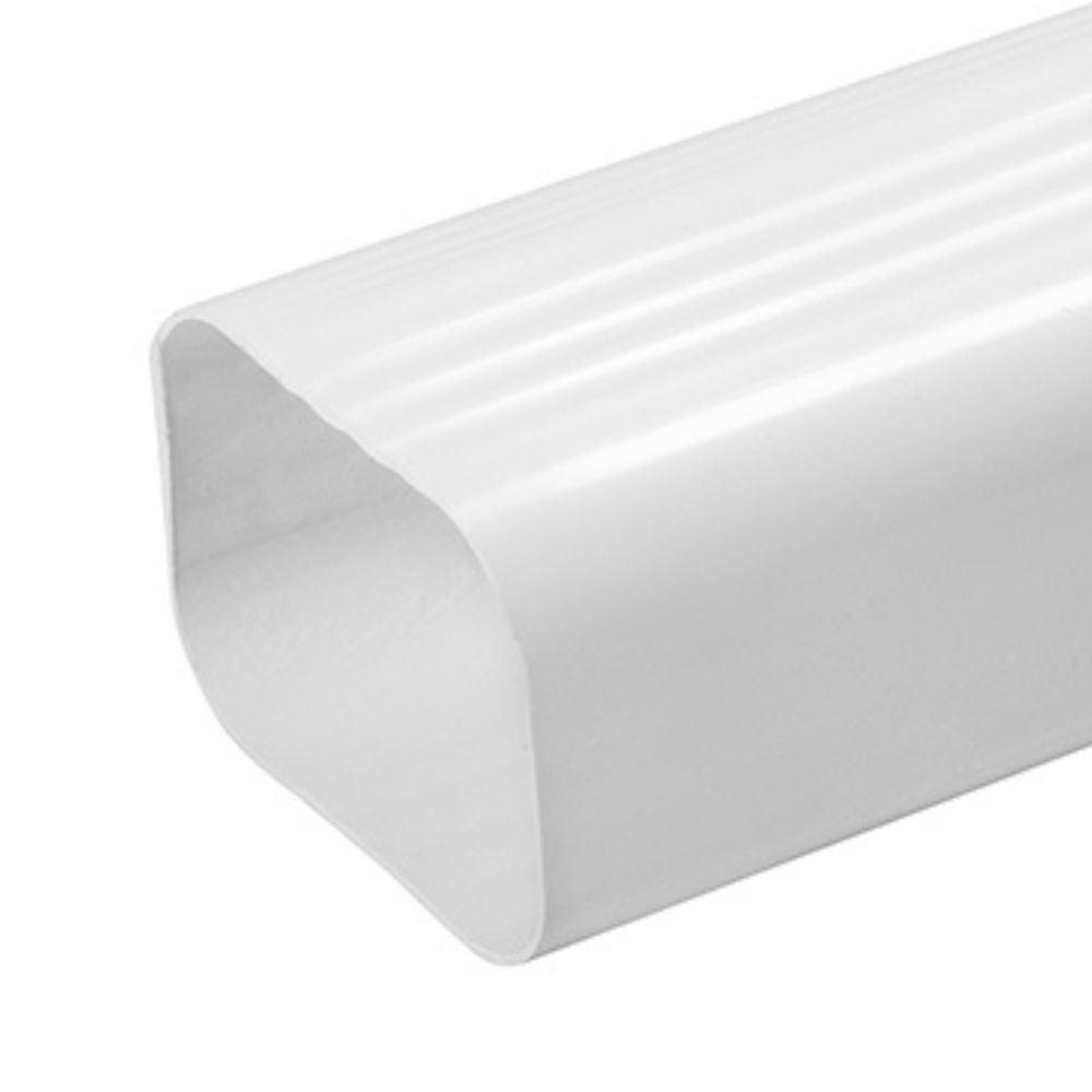 Tubo Condutor de Calha de 3m Branco | Astra - astrasa