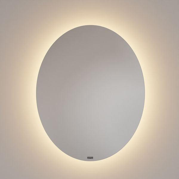 Espelho Oval Girassol com Led Bivolt 44x55cm Astra