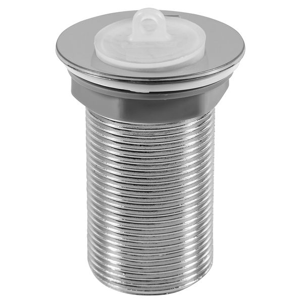 Válvula 1.1/4 Cromada para Tanques e Lavatórios 75mm Astra